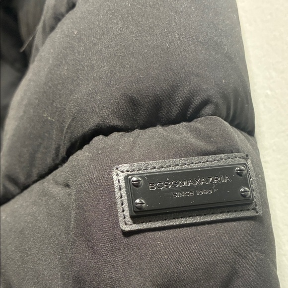 BCBG Women's Black Puffer Jacket - Picture 3 of 5